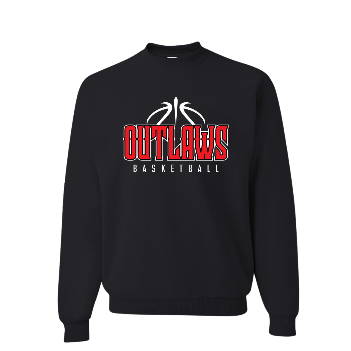 Outlaws Basketball Crewneck Sweater