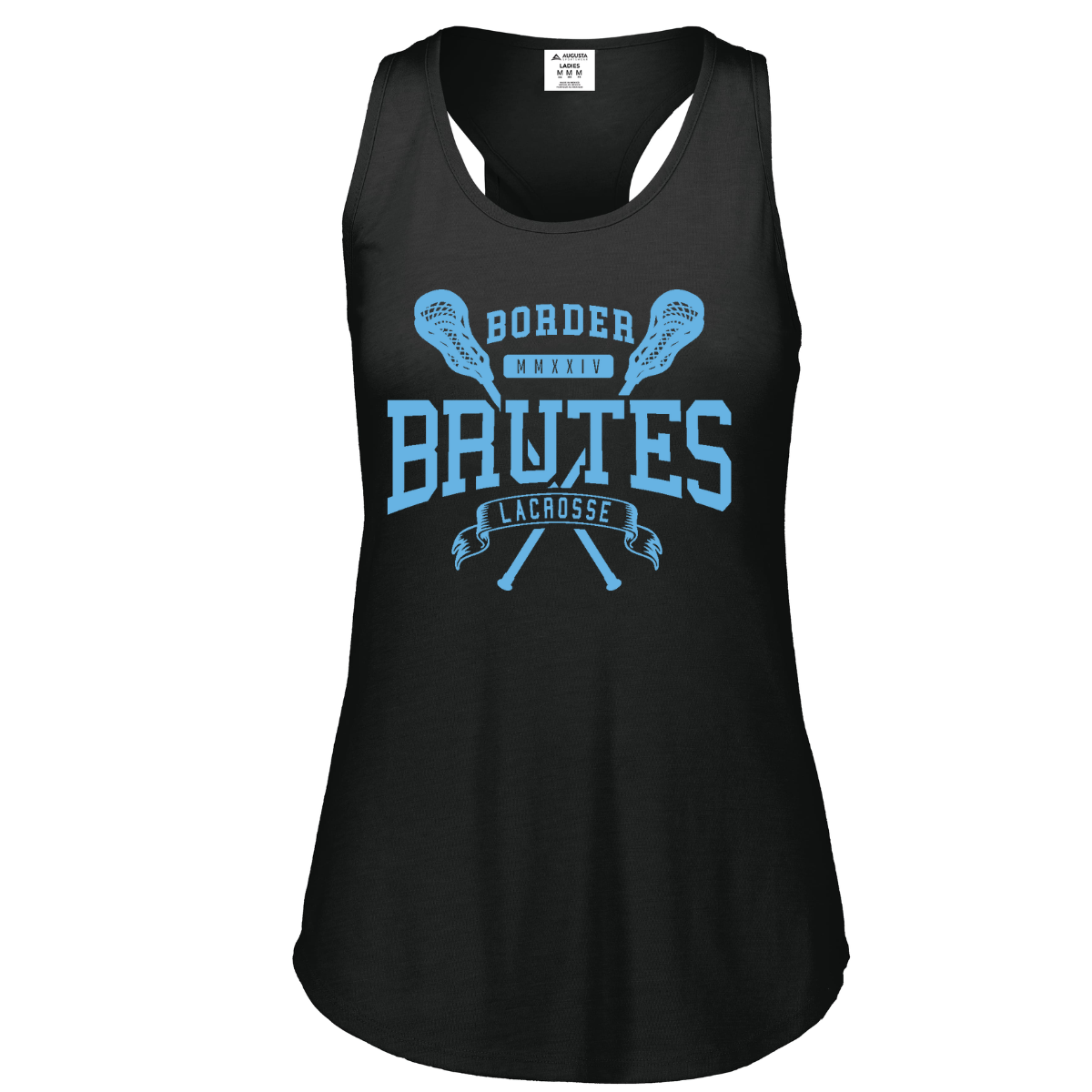 Border Brutes Lacrosse Female Tank Top