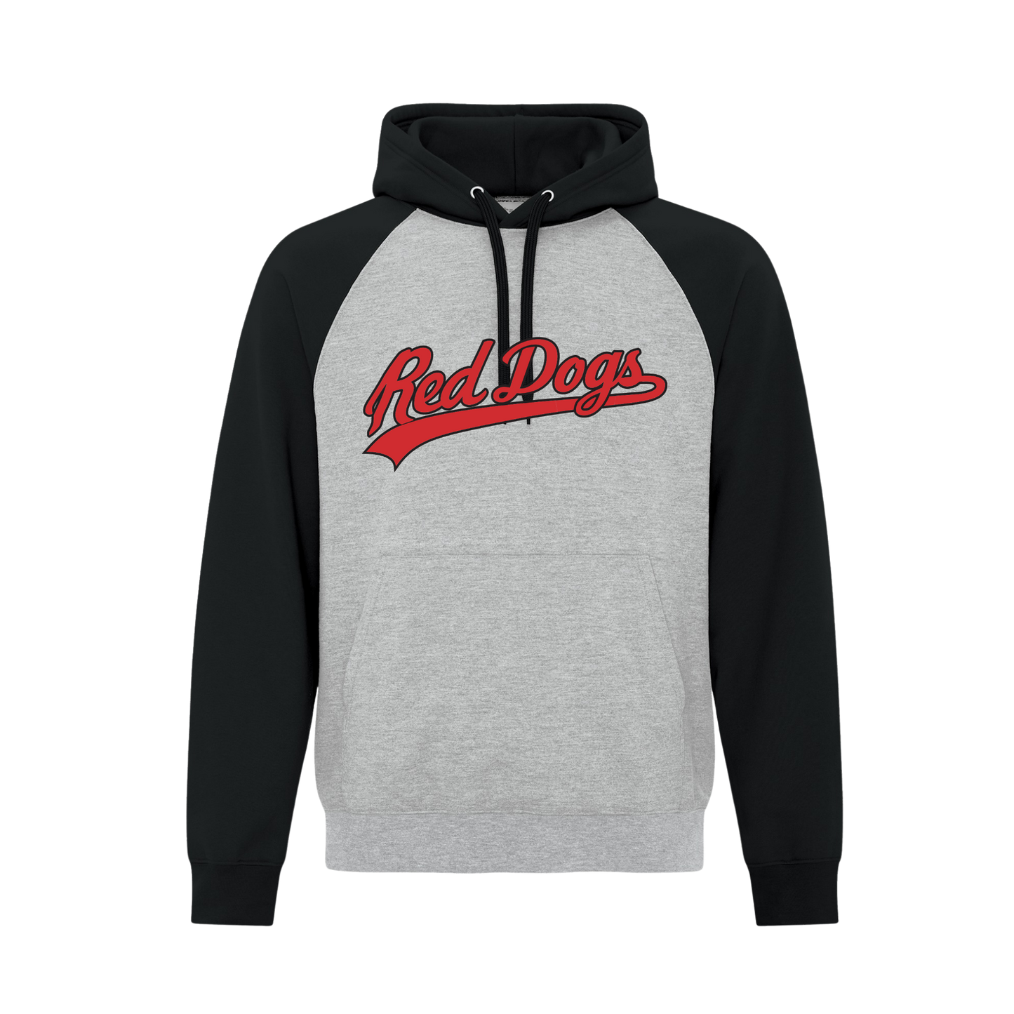 Red Dogs Two Tone Hoodies