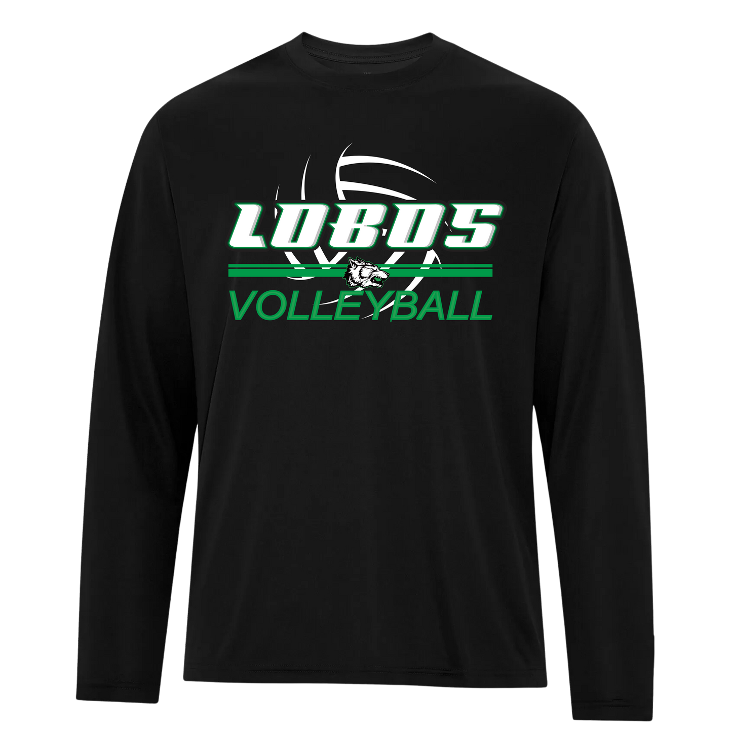 Lobos Performance Long Sleeve Volleyball Shirt