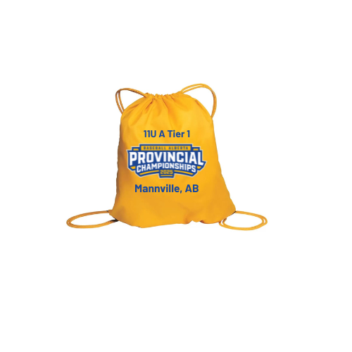 Mannville Provincials cinch pack 11U