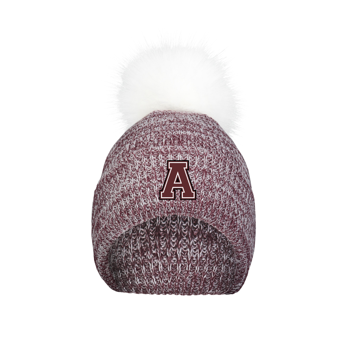 Jr. Athletics Faux Fur Pom Beanie