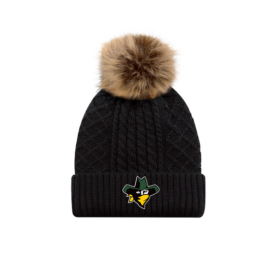 Jr Rustlers Faux-Fur Pom Toque