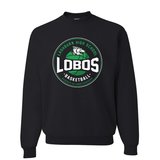 Lobos Basketball Crewneck Sweater