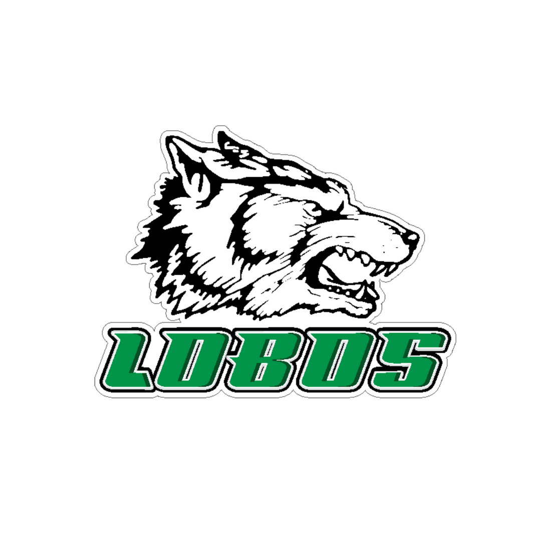 Lobos Sticker – Top Source Teams