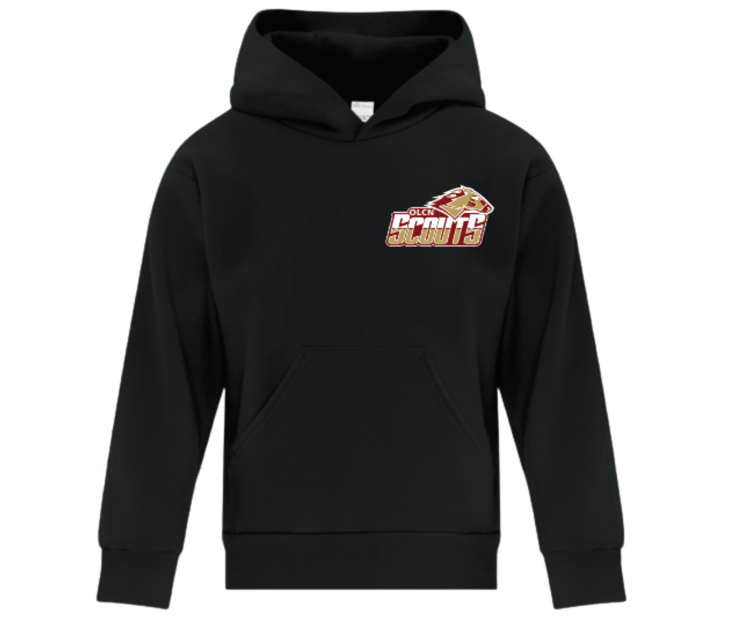 Onion Lake Scouts Everyday Fleece Hoodie Black