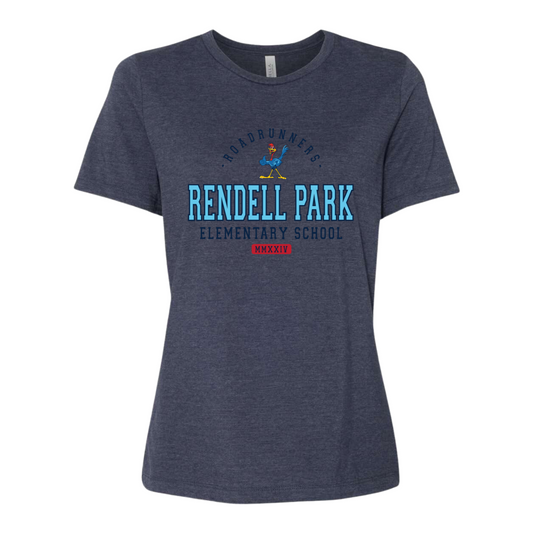 Rendell Park Staff Tee Heather Navy