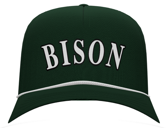 Bison Trucker Rope Hat