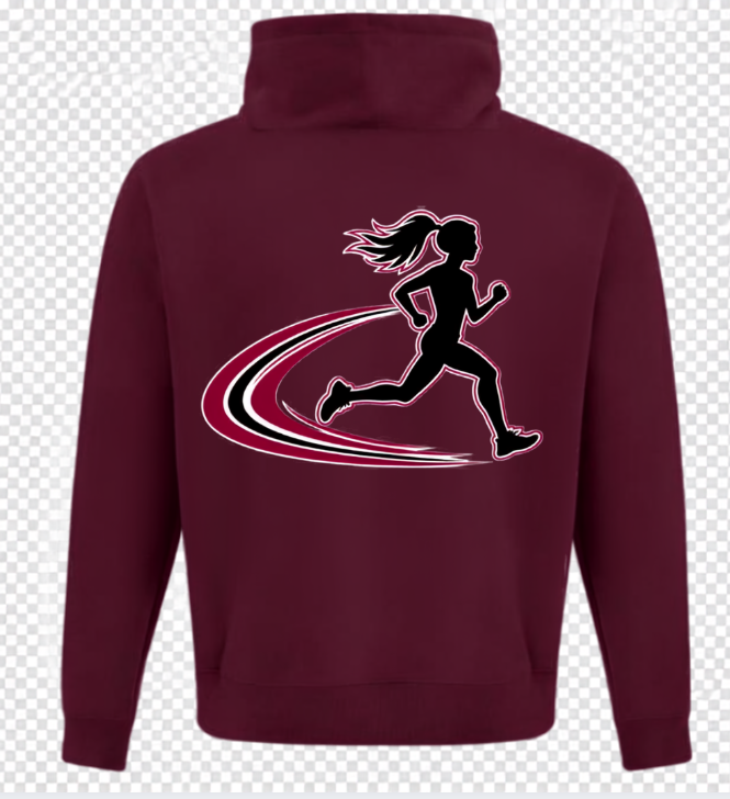 26/27 Cross Country Hoodie with girl back logo