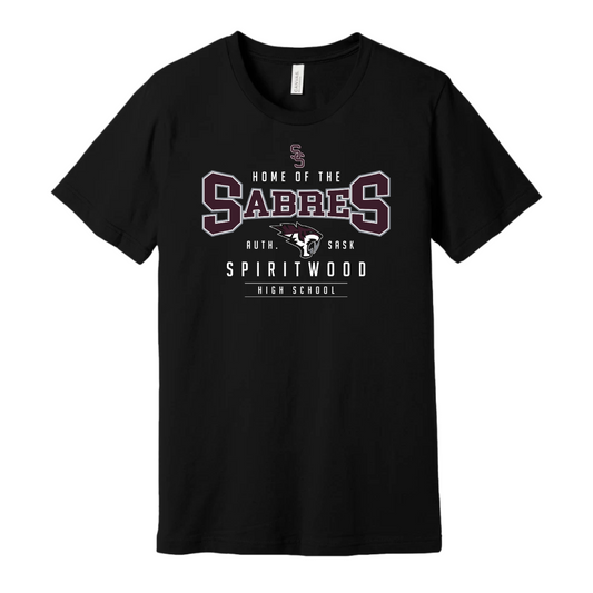 Spiritwood High School Black T-Shirt