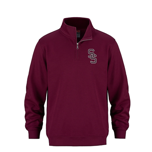 Spiritwood High School 1/4 Zip Sweater