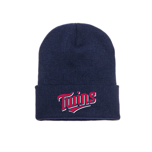 Twins Minor Baseball Cuffed Beanie