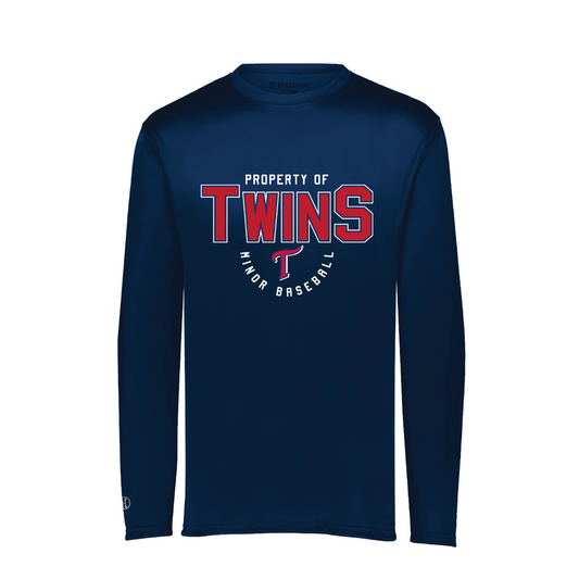 Twins Minor Baseball Team Warmup Long Sleeve