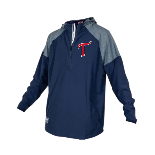 Twins Navy Long Sleeve Batting Jacket