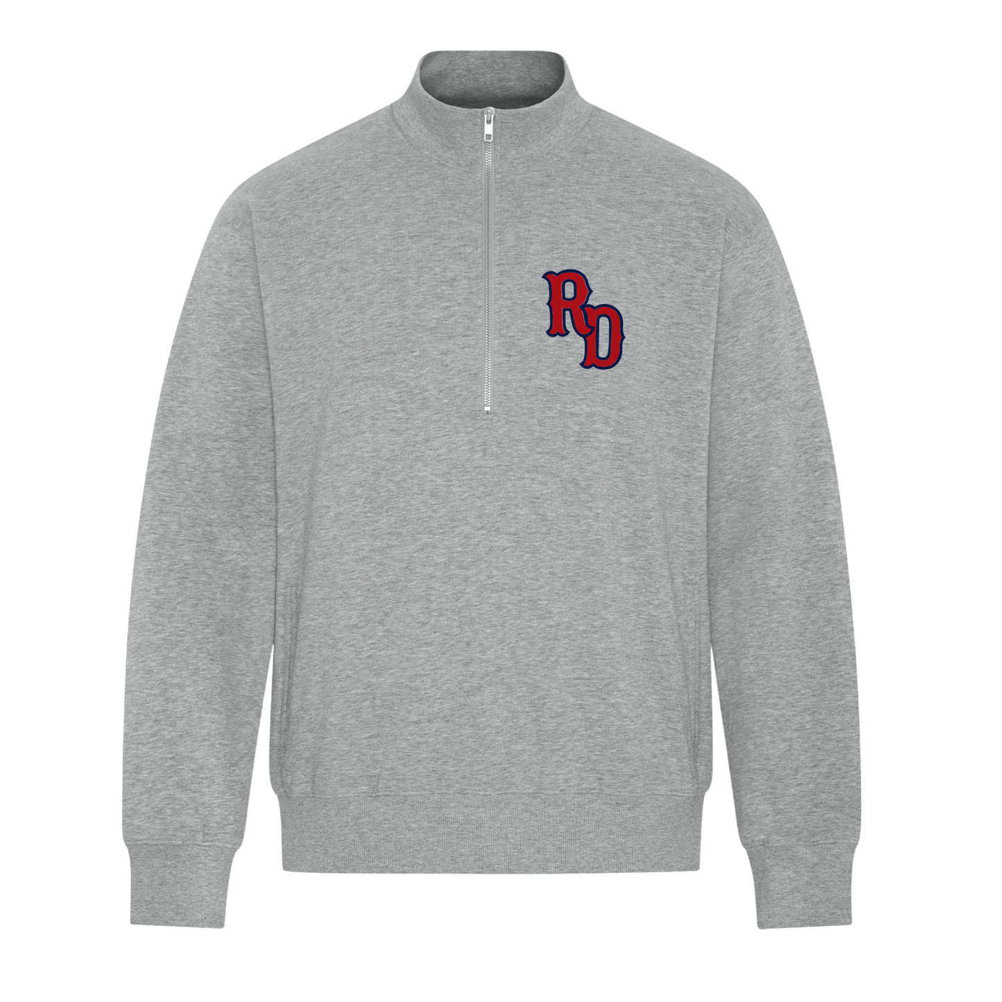 Red Dogs 1/4 Zip Sweater