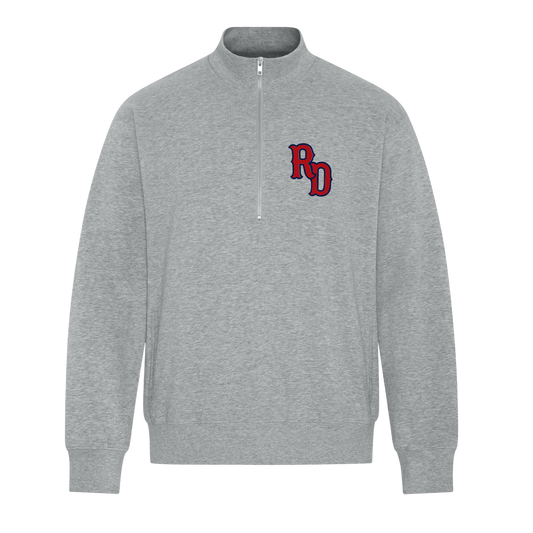 Red Dogs 1/4 Zip Sweater