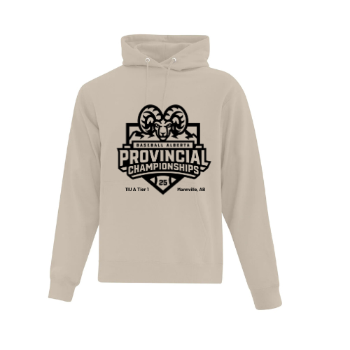 Provincials Everyday Hoodie 1 color logo 11U