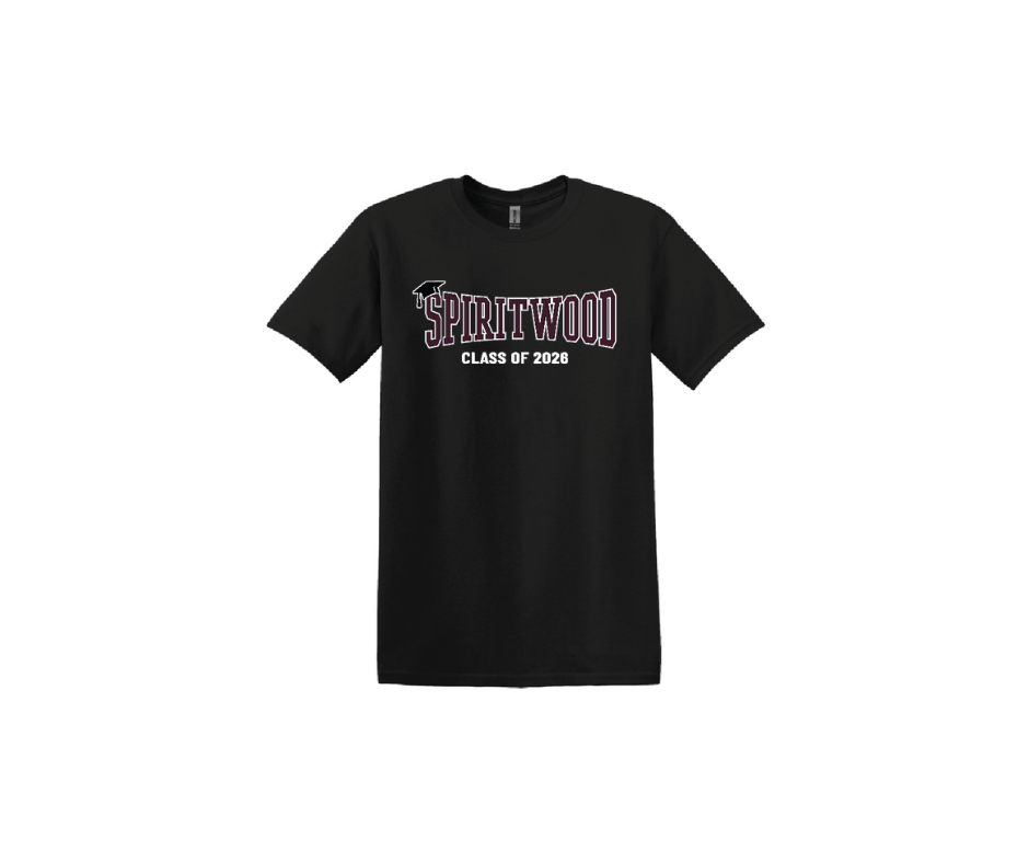 Spiritwood Grad Black T-Shirt