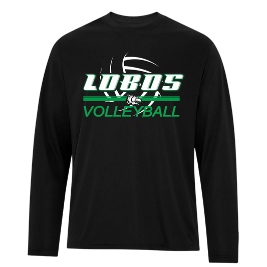 Lobos Performance Long Sleeve Volleyball Shirt