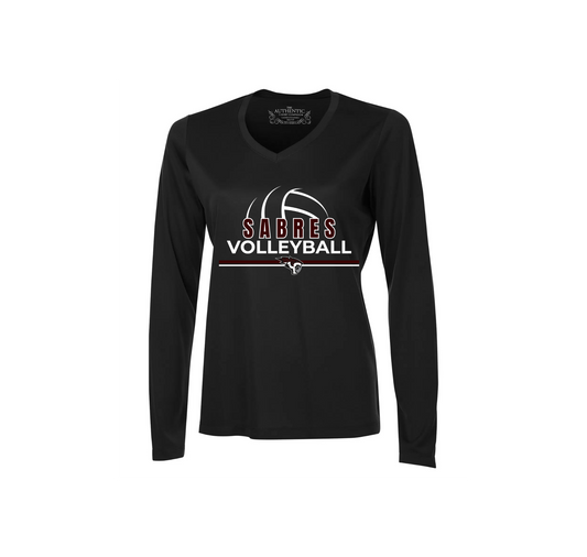 Spiritwood High School Women's Volleyball Long Sleeve Tee